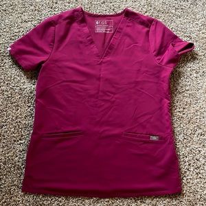 Figs Casma Scrub Top